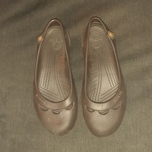 Brown Crocs